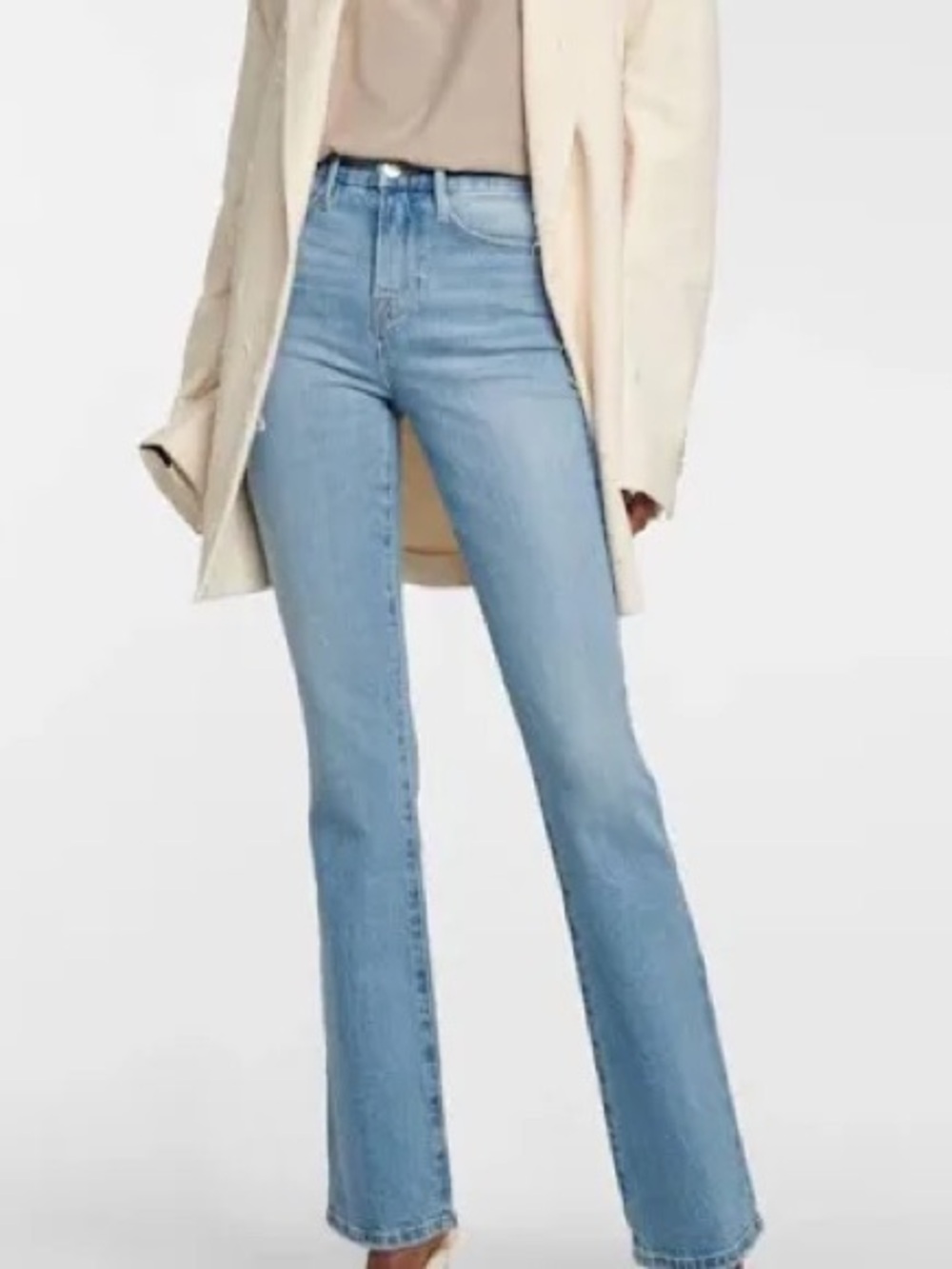 Frame Denim Le Super High-Rise Mini Boot Jeans- Size 27